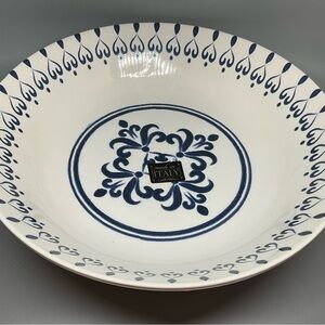 Large Italian Bowl Ceramicheitalia 12” Made in Italy NWT